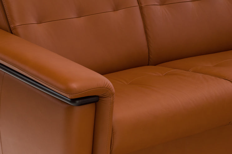 Stressless Flora Wood Leather Sectional